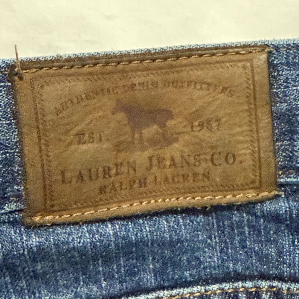 Lauren Ralph Lauren - Dark Blue - Boot Cut Jeans- Size 4 - Picture 7 of 9